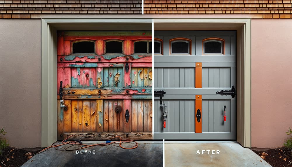 Garage door work in Milpitas