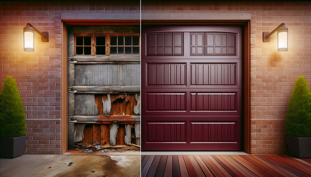 Garage door work in Monterey