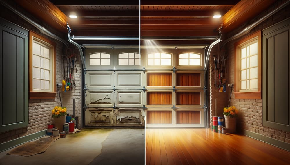 Garage door work in Cupertino