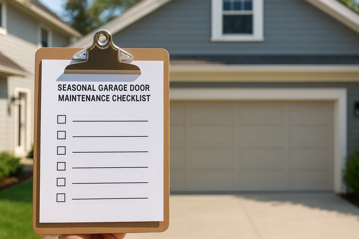 Seasonal Garage Door Maintenance Checklist for Gilroy, CA Residents