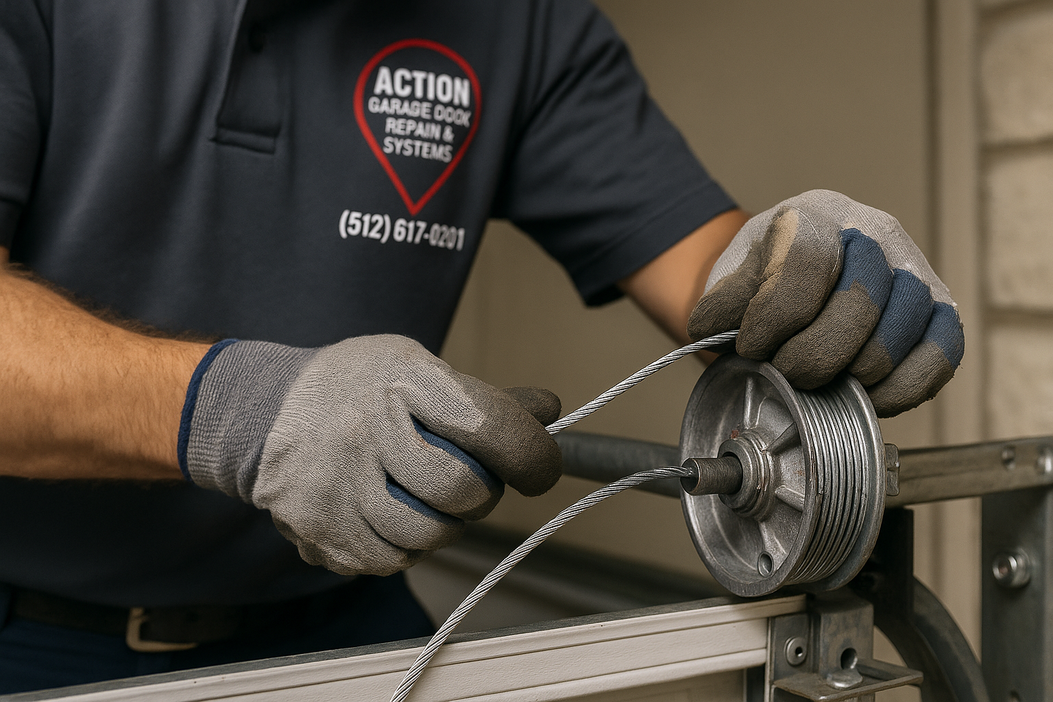 Garage Door Cable Repair in Sand City