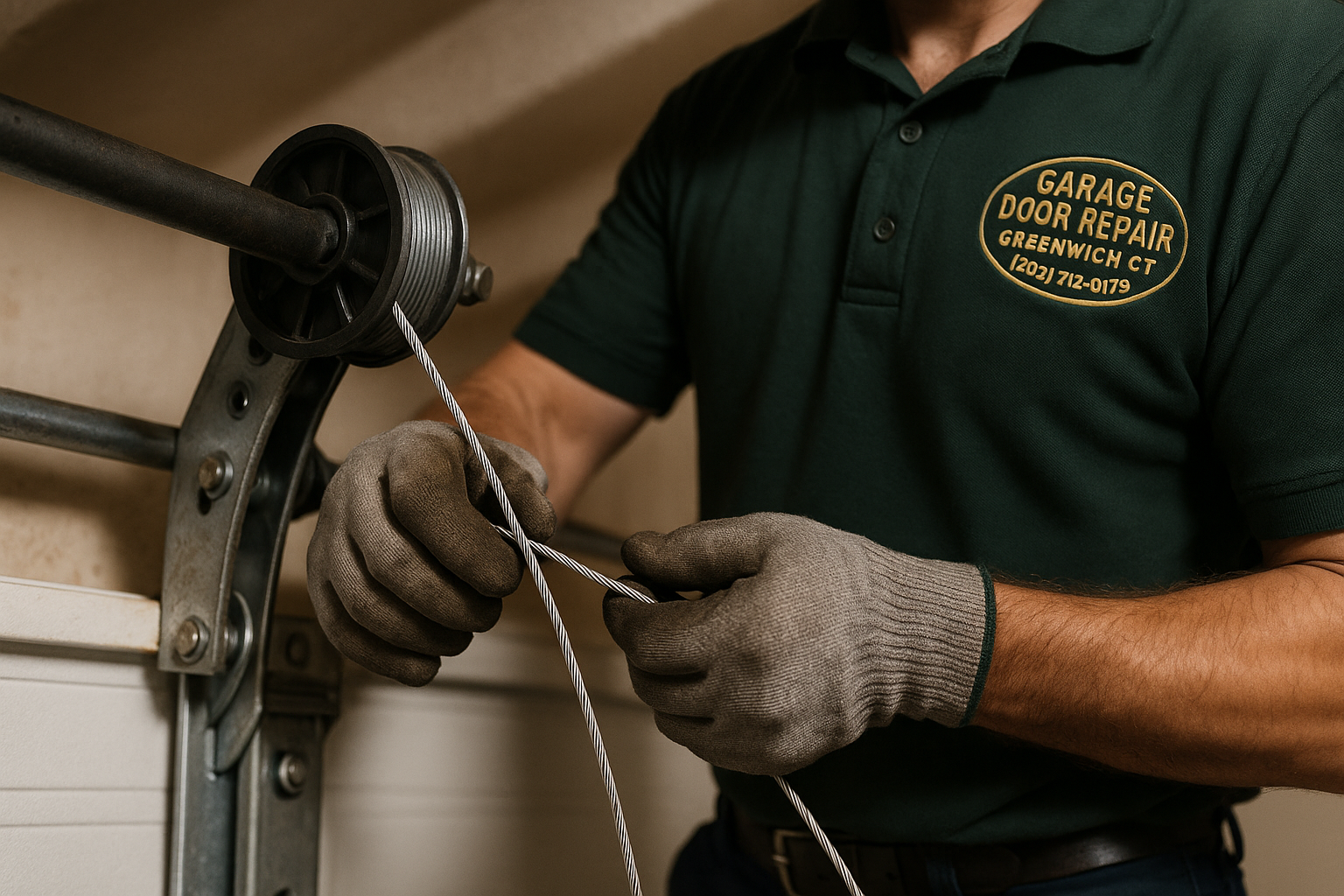 Garage Door Cable Repair in Opal Cliffs