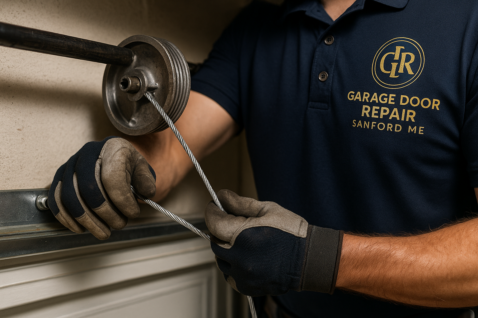 Garage Door Cable Repair in Newman