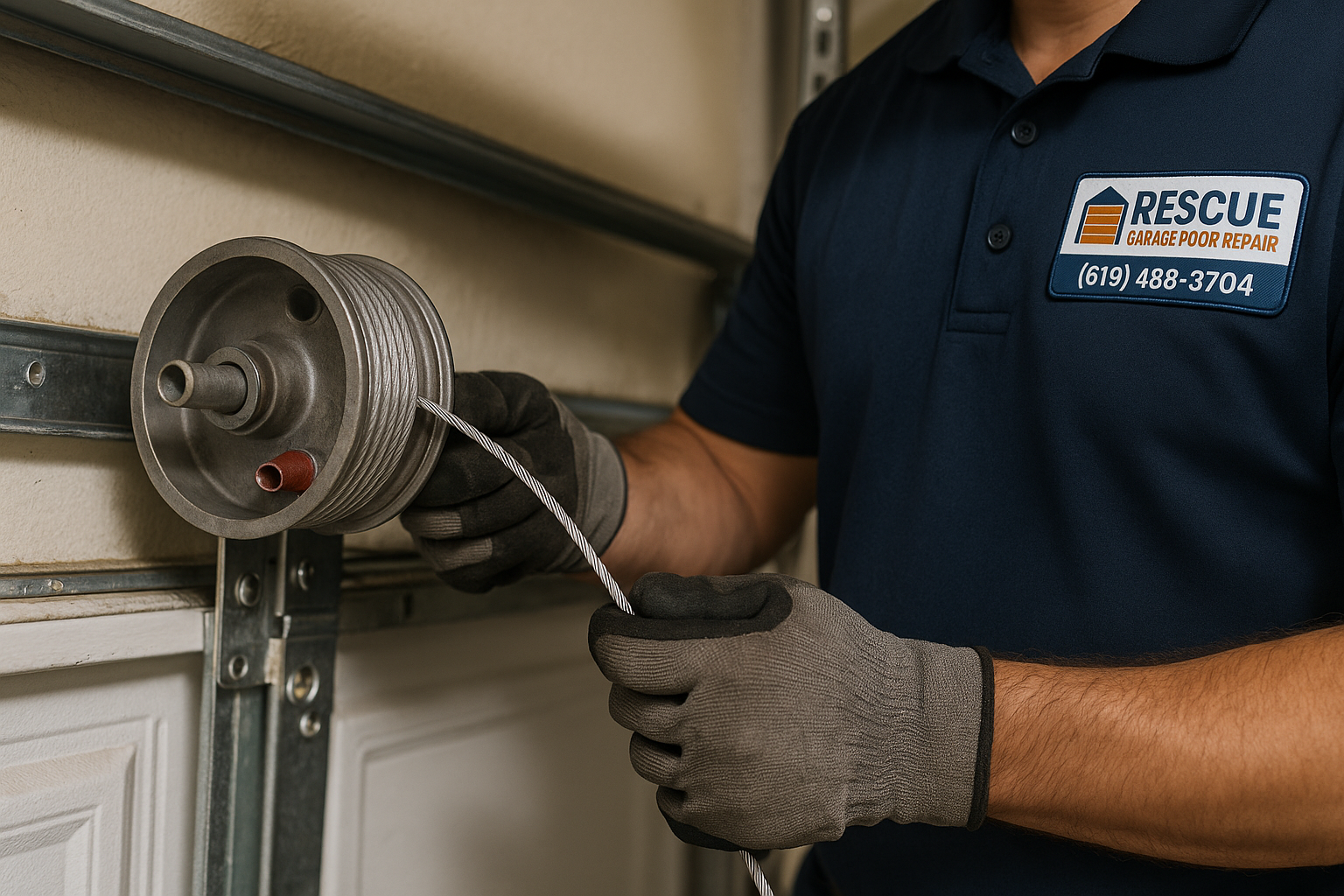 Garage Door Cable Repair in Interlaken