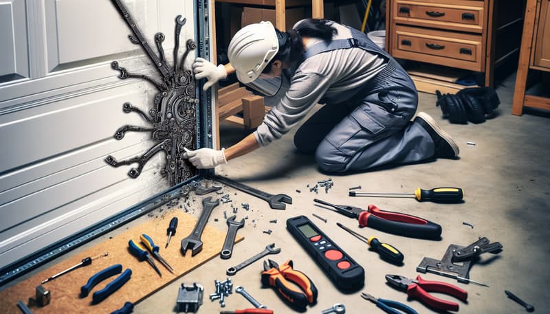 Garage Door Panel Replacement in Milpitas