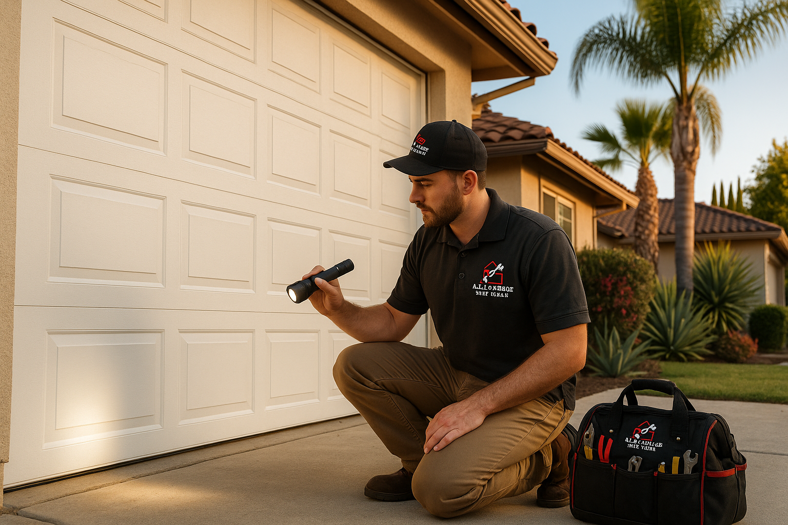 Garage door work in Bonny Doon