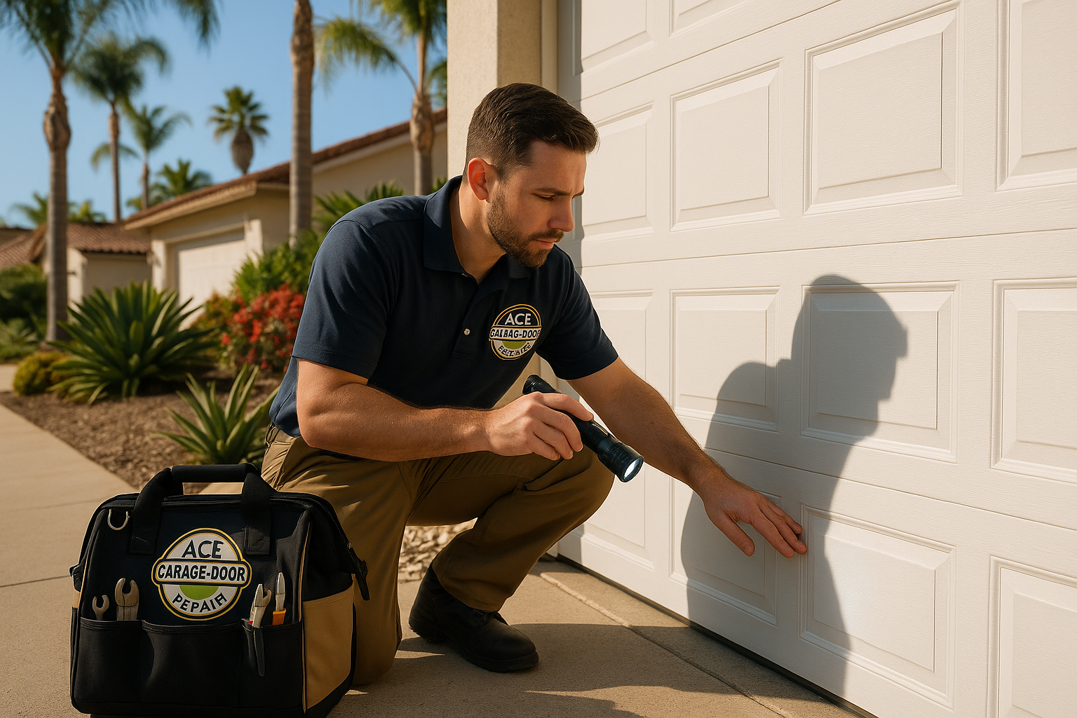 Garage door work in Summit West