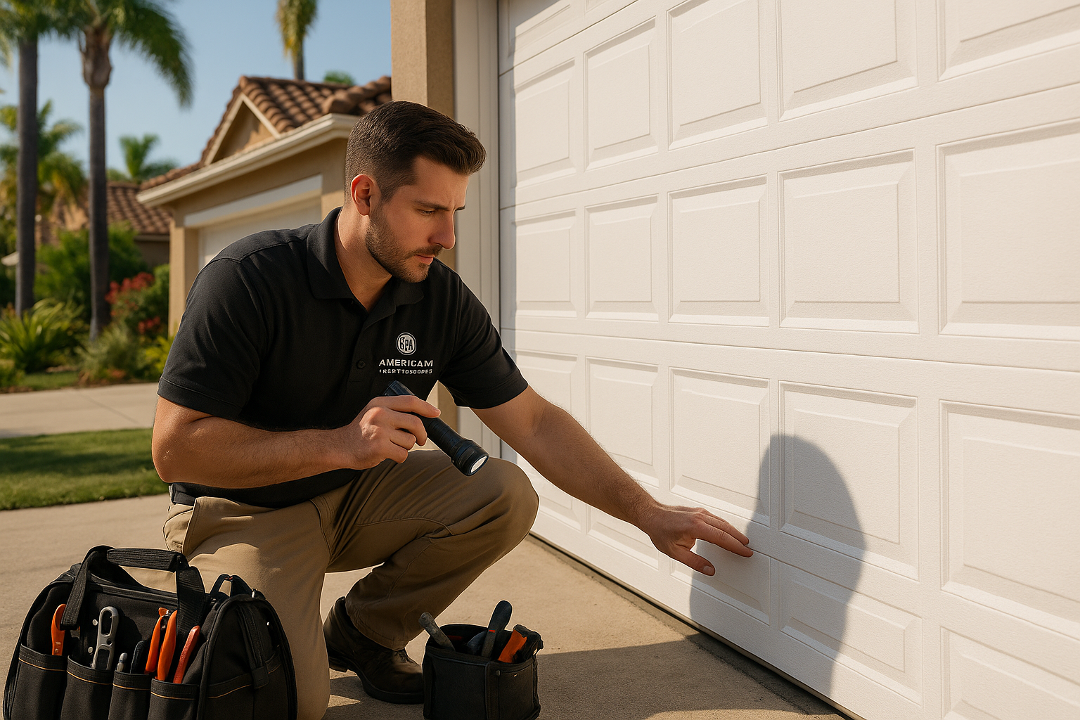 Garage door work in Salinas