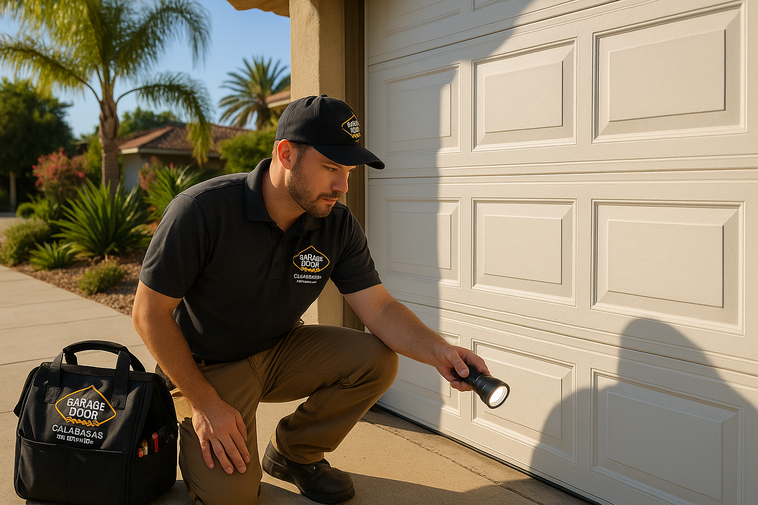 Garage door work in East Garrison