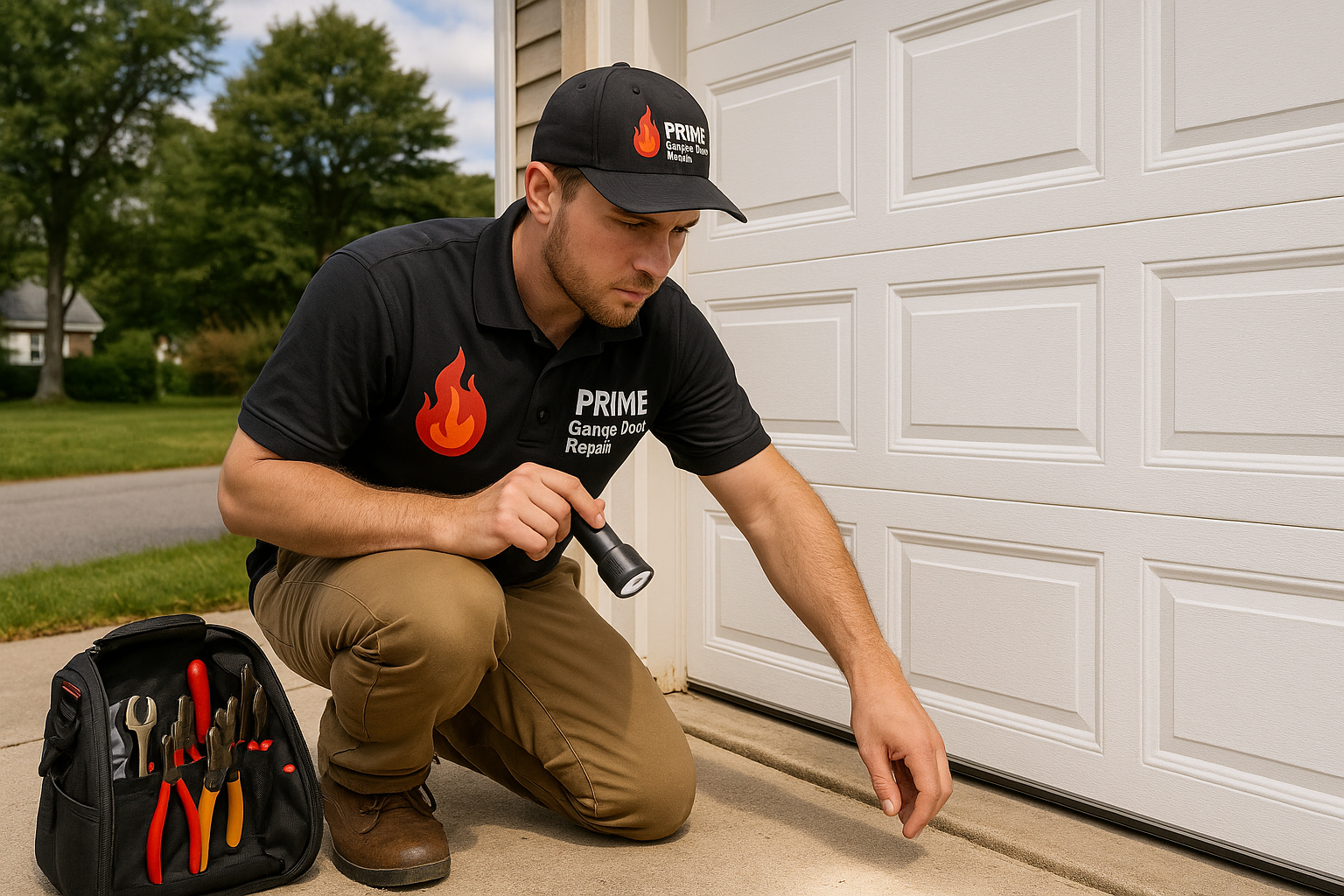 Garage door work in Cupertino