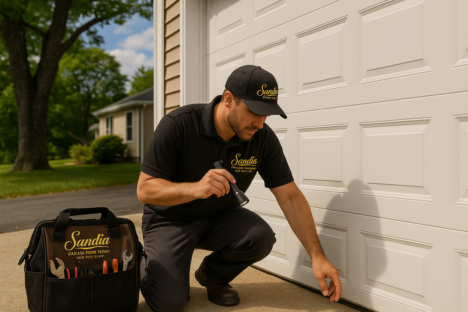 Garage door work in Monte Sereno