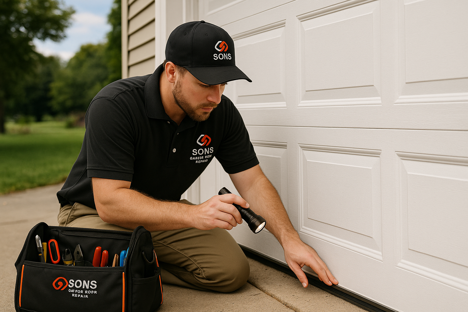 Garage door work in Soquel