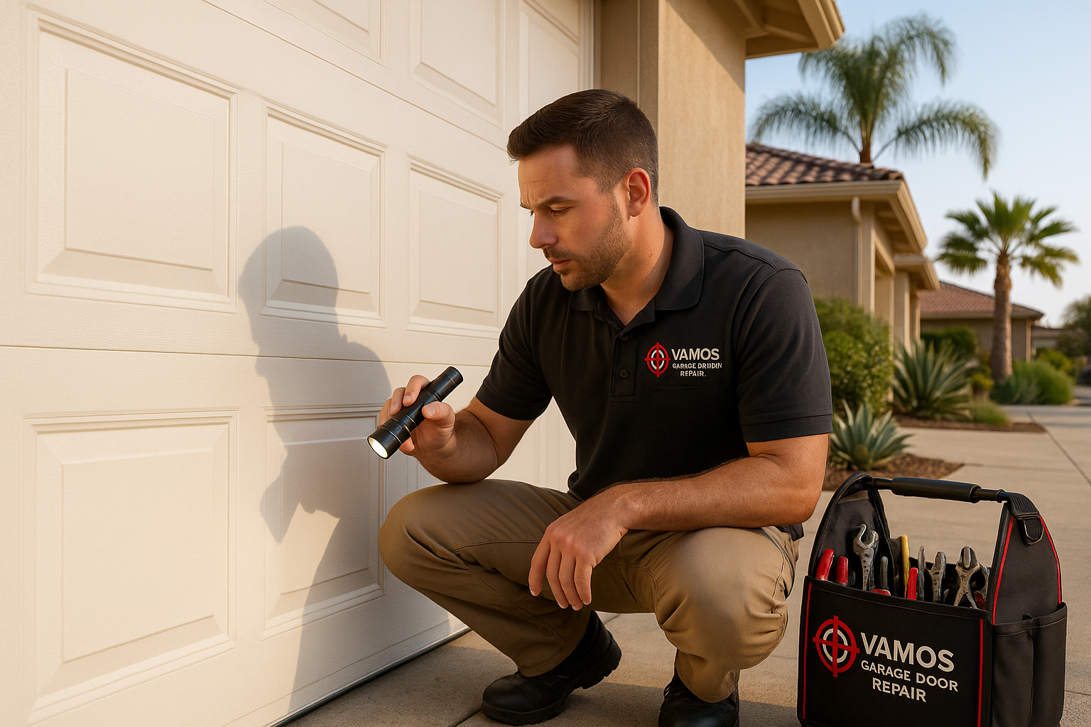 Garage door work in Los Banos