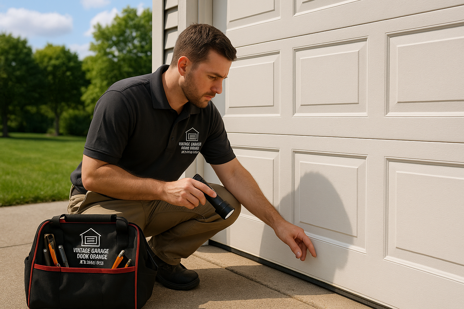 Garage door work in Hollister