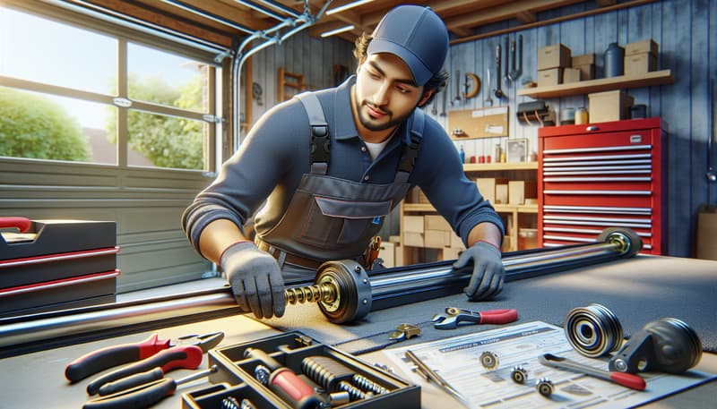 Garage Door Roller Replacement in Patterson