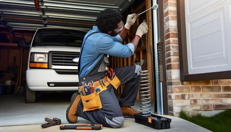 Garage Door Spring Repair in Santa Clara