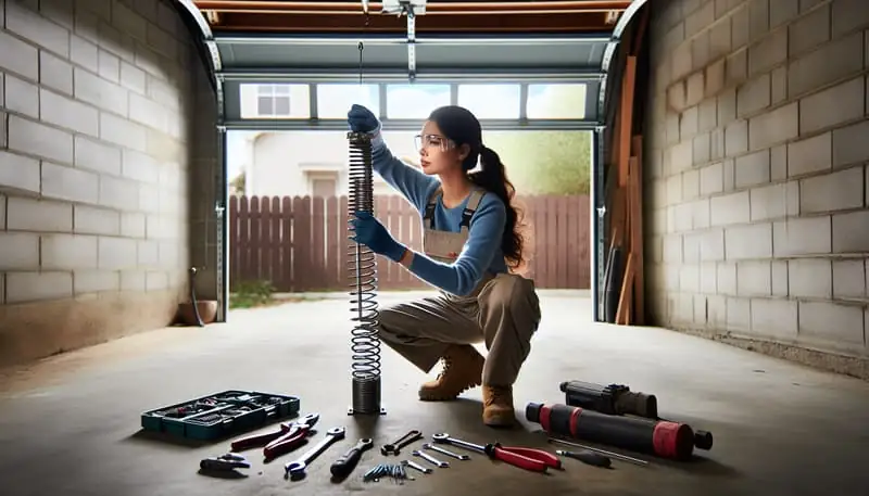 Garage Door Spring Repair in Los Banos
