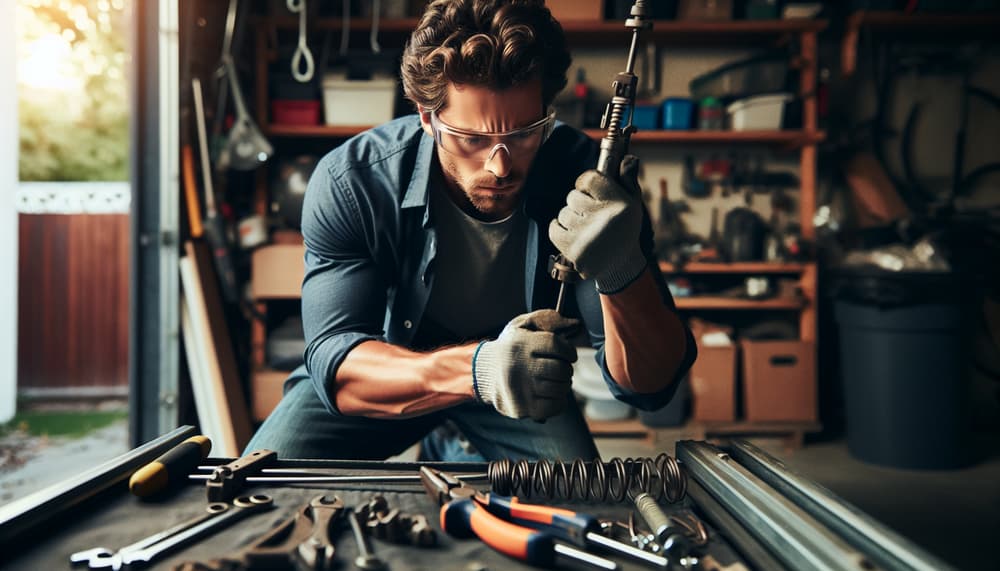 Garage door work in Cupertino