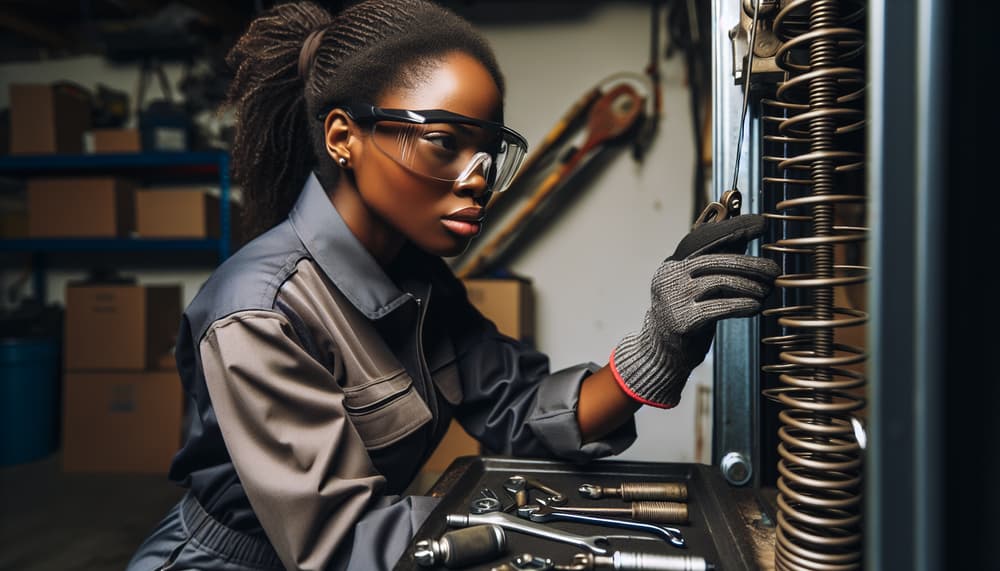 Garage door work in Scotts Valley