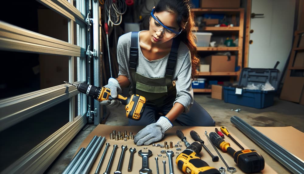 Garage door work in Seacliff