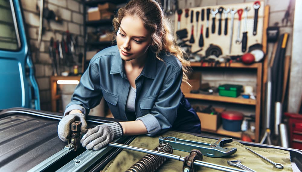 Garage door work in Felton