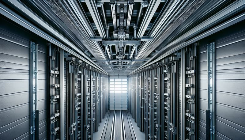 Garage Door Track Repair in Redwood Estates